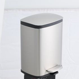 SSTC003-5L-S, Stainless Steel Kitchen Trash Can, 5L